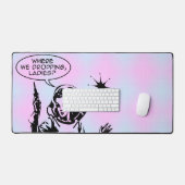 Girl Gamer Desk Mat Schreibtischunterlage (Tastatur & Maus)