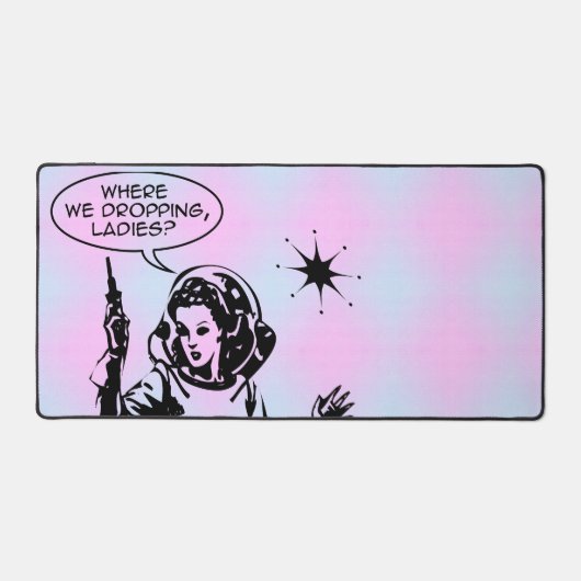 Girl Gamer Desk Mat Schreibtischunterlage (Vorderseite)