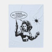 Girl Gamer Fleecedecke (Vorderseite)