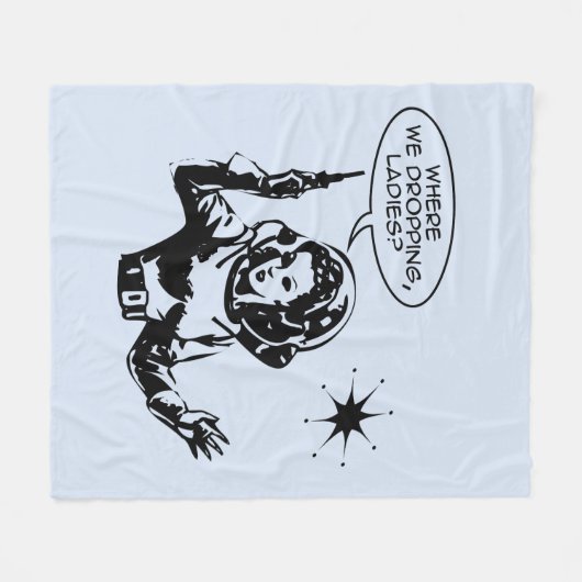 Girl Gamer Fleecedecke (Vorderseite (Horizontal))