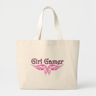 Girl Gamer Jumbo Stoffbeutel