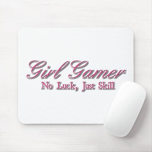 Girl Gamer Mousepad (Mit Mouse)