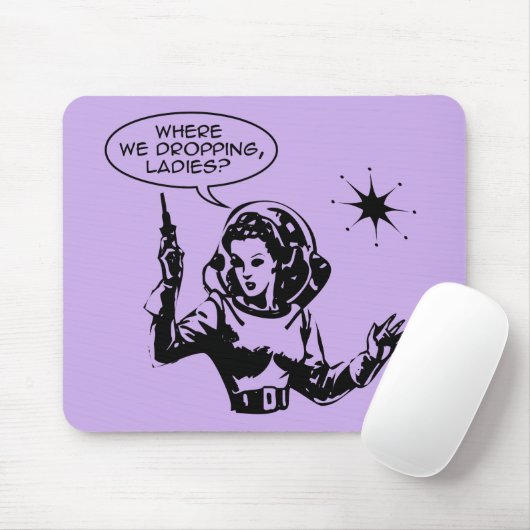 Girl Gamer Mousepad (Mit Mouse)