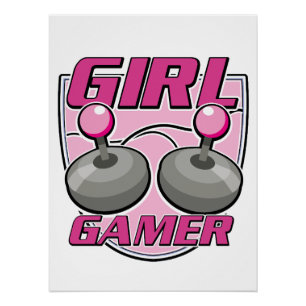 Girl Gamer Poster
