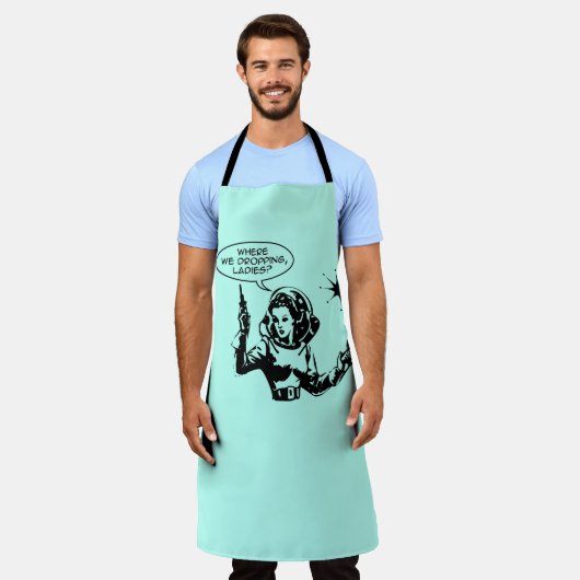 Girl Gamer Schürze (Getragen)