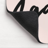 Girl Gang | Girl Power Moderner Feminismus Rosa Ro Mousepad (Ecke)