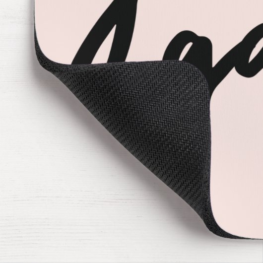 Girl Gang | Girl Power Moderner Feminismus Rosa Ro Mousepad (Ecke)