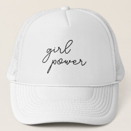 Girl Gang Modern Feminist Stylish Girl Power  Truckerkappe