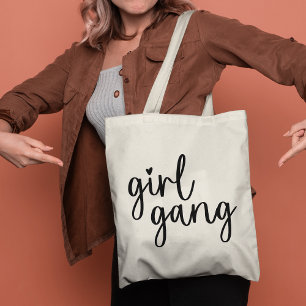 Girl Gang Niedlich Girl Modern Tragetasche