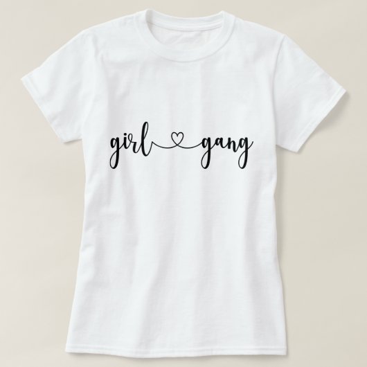 Girl Gang T-Shirt (Design vorne)