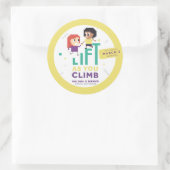 Girl Geek X Elevate + #IWD2020 Party Stickers (lg) (Tasche)