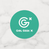 Girl Geek X Elevate + #IWD2020 Table Confetti Konfetti (Klein Vorderseite)