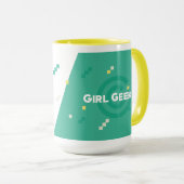 Girl Geek X: Lift als Climb 15oz Tasse (VorderseiteRechts)