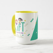 Girl Geek X: Lift als Climb 15oz Tasse (Vorderseite Links)