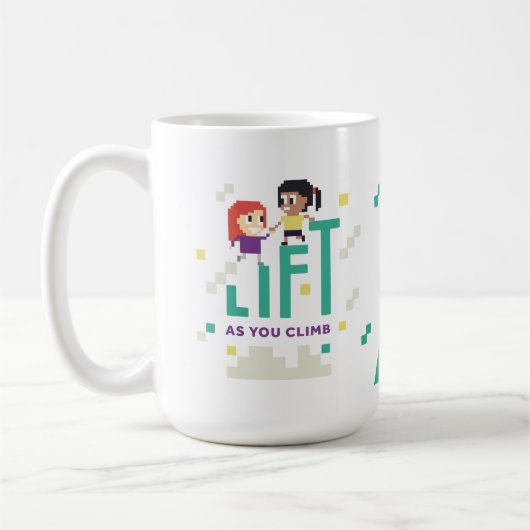 Girl Geek X:  Lift sobald Sie auf 15 oz Tasse klet (Links)