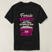 Girl-Geschenk für Postarbeiterin T-Shirt (Design vorne)