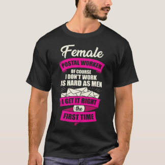 Girl-Geschenk für Postarbeiterin T-Shirt