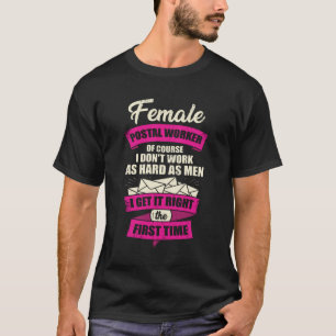 Girl-Geschenk für Postarbeiterin T-Shirt
