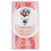 Girl-Geschenktasche Kleine Geschenktüte (Rückseite)