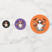 Girl Ghost Boo Konfetti (Vorderseiten)