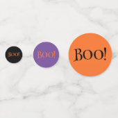 Girl Ghost Boo Konfetti (Rückseiten)