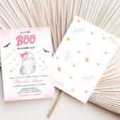 Girl Ghost Halloween Kinderdusche Einladung