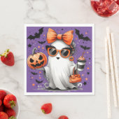 Girl Ghost Halloween-Party Napikins Serviette (Beispiel)