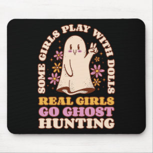Girl Ghost Jagd Paranormal Investigator Ghost R Mousepad
