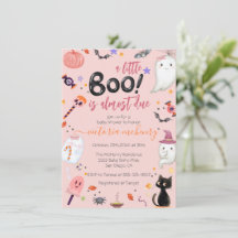 Girl Ghost Little Boo soll Halloween Baby Dusche s