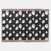 Girl Ghost Pattern Decke (Vorderseite)