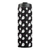 Girl Ghost Pattern Thermosbecher (Vorderseite)