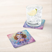 Girl Ginger Clown Untersetzer Set (Vor Ort)