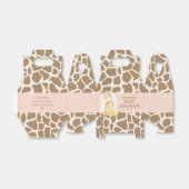 Girl Giraffe Baby Duschbox Geschenkschachtel (Ungefaltet)