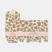 Girl Giraffe Baby Showbox Geschenkschachtel (Ungefaltet)