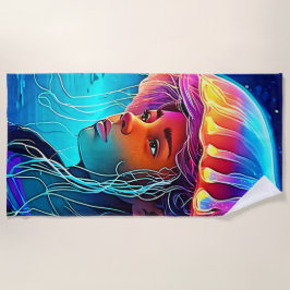 Girl Girl Art Strandtuch