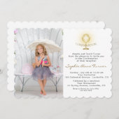 Girl Girl Girl Girl Girl Girl Girl Einladung (Vorne/Hinten)