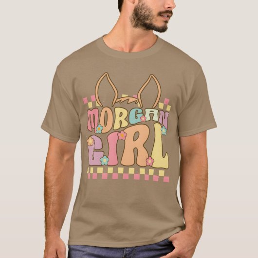 Girl Girl Reiten T-Shirt (Vorderseite)
