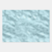 Girl Gold Aqua Blue Glitzer Mermaid Zitat Geschenkpapier Set (Vorderseite 3)