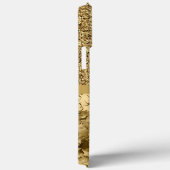 Girl Gold Glitzer Stars Monogram Case-Mate iPhone Hülle (Rückseite / Rechts)