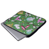Girl Golf Pattern Laptop Sleeve (Vorne Knopf)