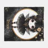 Girl Goth Niedliche Dekoration Gothic Anime Fleecedecke (Vorderseite (Horizontal))