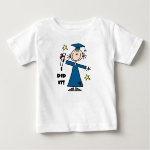 Girl Graduate Baby T-shirt