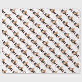 Girl Graduate Geschenkpapier (Flach)