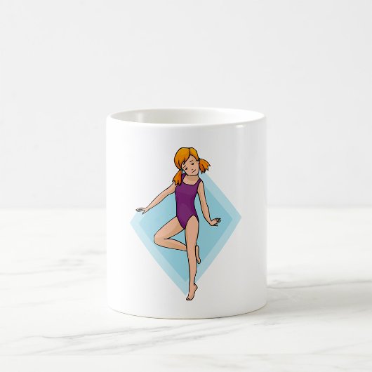 Girl Gymnast Kaffeetasse