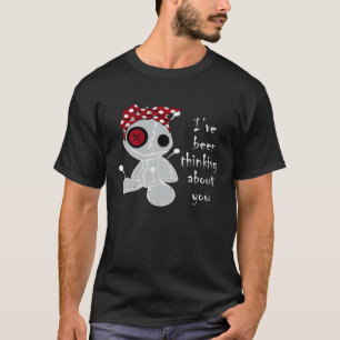 Girl Halloween Ich habe über dich Voodo nachgedach T-Shirt