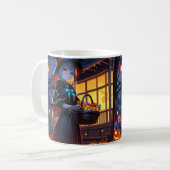 Girl Halloween Tasse - Anime Spooky Cup (Vorderseite Links)