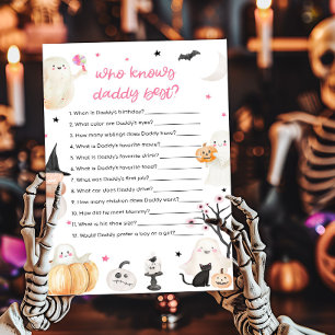 Girl Halloween Wer Daddy Best Game kennt