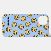 Girl Happy Smile Face Preppy Phone Case (Rückseite (Horizontal))