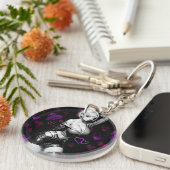 Girl Hearts Schlüsselanhänger (Vorderseite rechts)