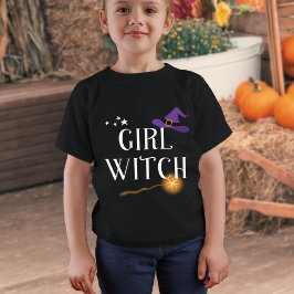 Girl Hexe - Familienmatte Halloween T-Shirt